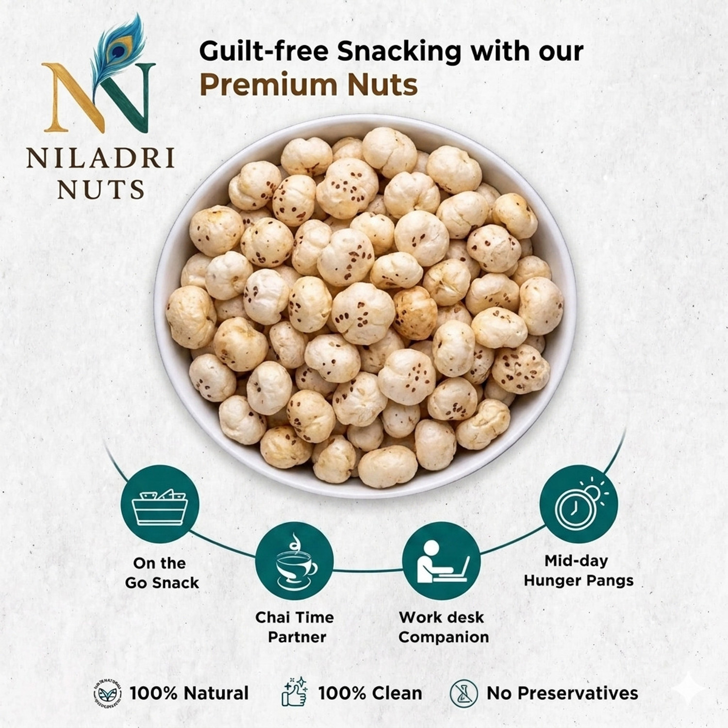 Image of niladri nuts Premium Makhana