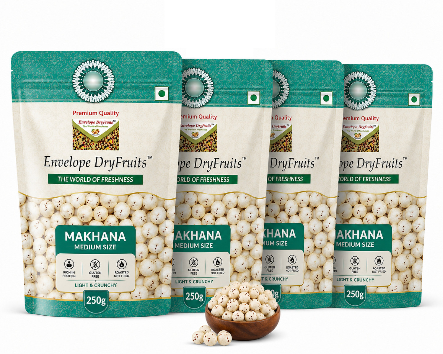 Image of Envelope Dryfruits Plain Makhana