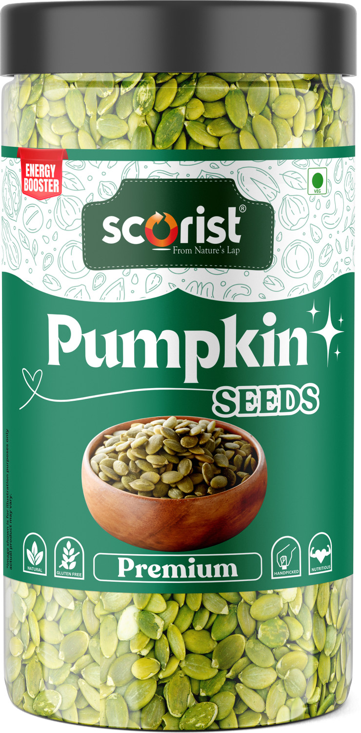 Image of Scorist Premium Pumpkin Seeds | Edible Pumpkin Seeds | 400g Pumpkin Seeds