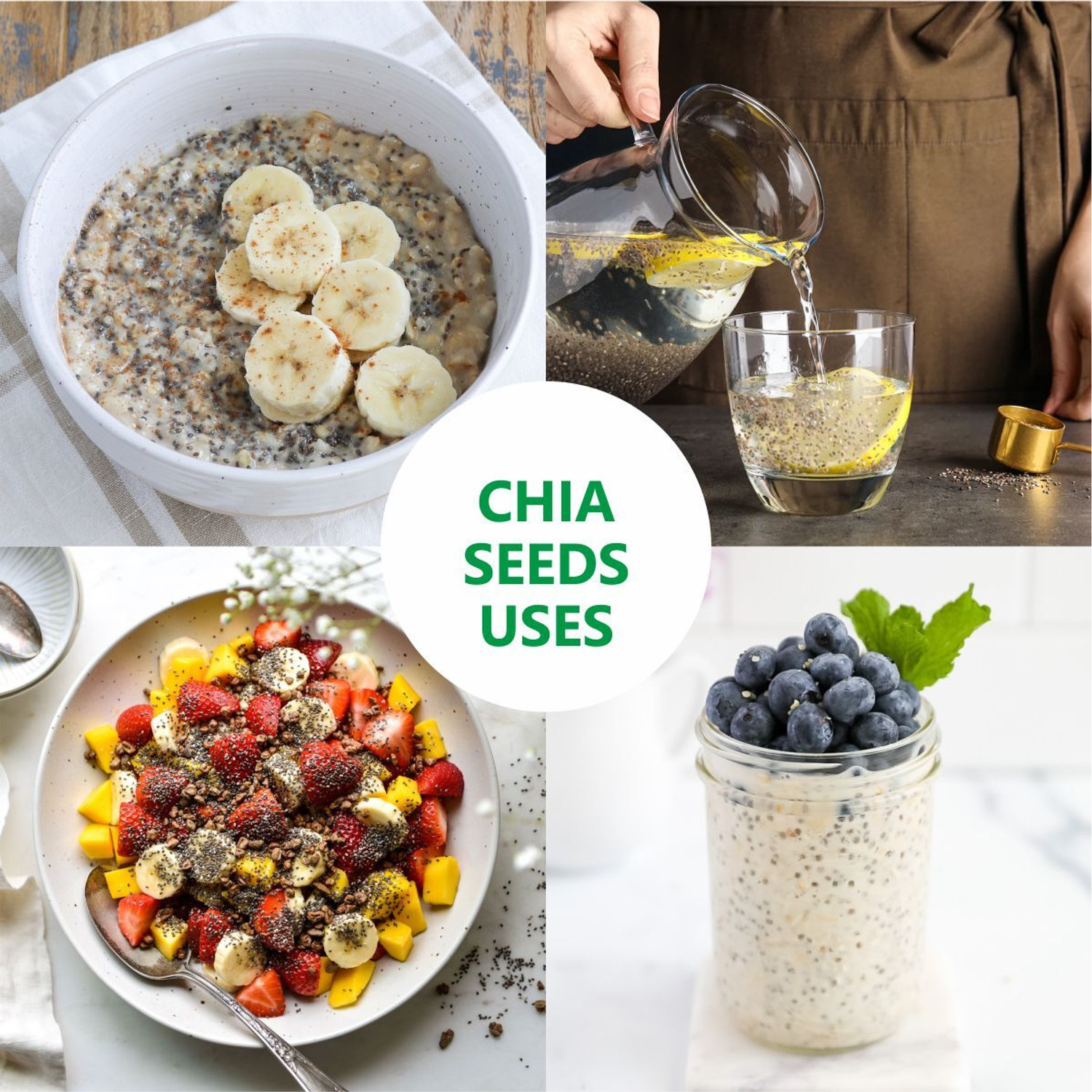Image of EATOR Seeds Combo 600gm (150gm Each), Pack of 4, Pumpkin Seeds, Chia Seeds, Sunflower Seeds, Brown Flax Seeds