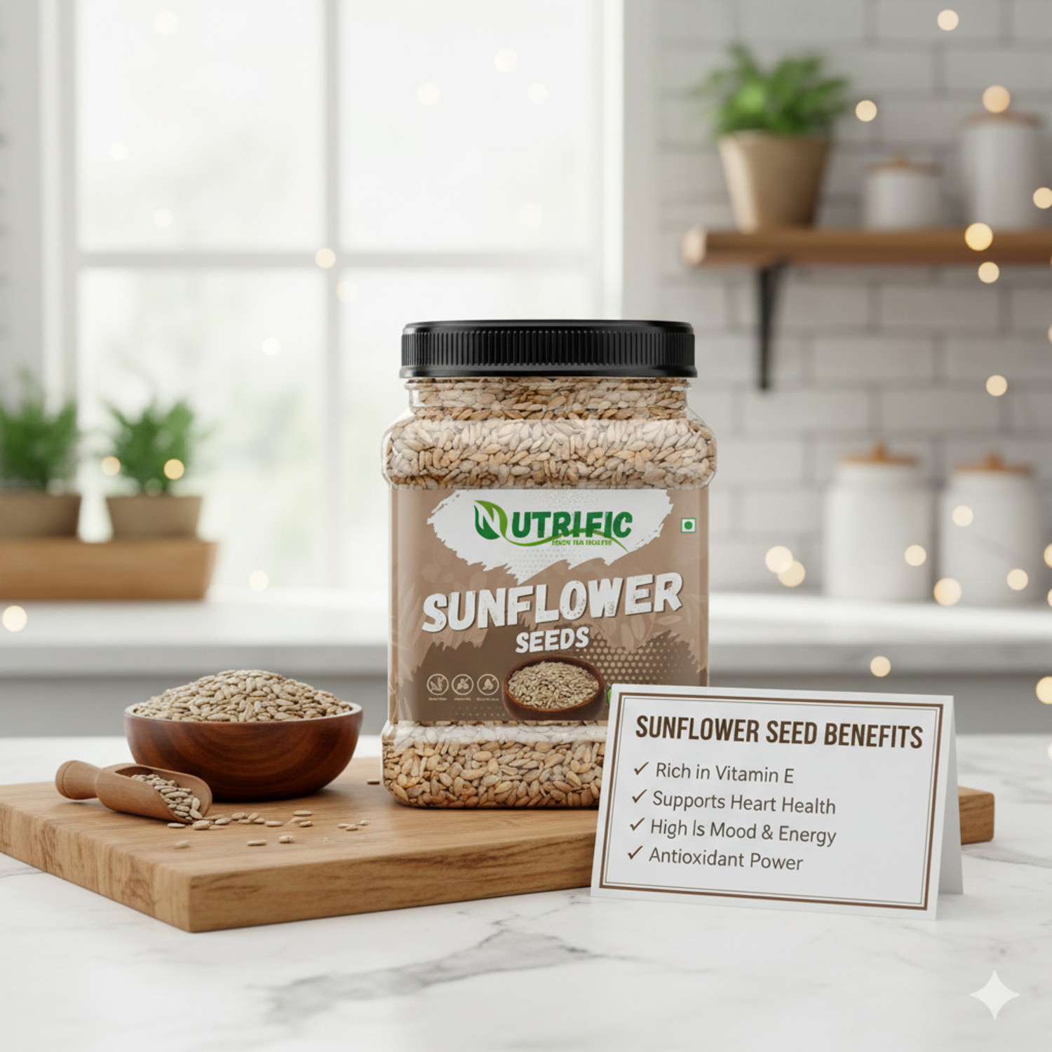 Image of Nutrific Pumpkin Sunflower Combo | Seeds Combo | Superfood | Immunity Booster | Pumpkin Seeds, Sunflower Seeds