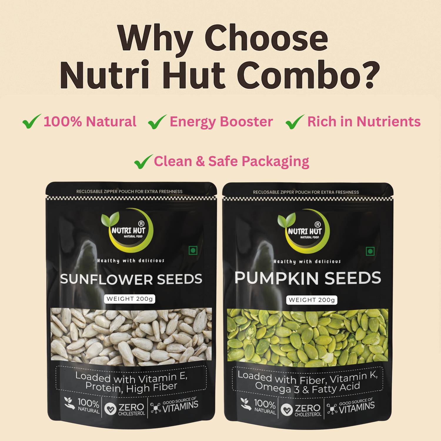 Nutri Super Seeds Combo Pack 600g - Image 5