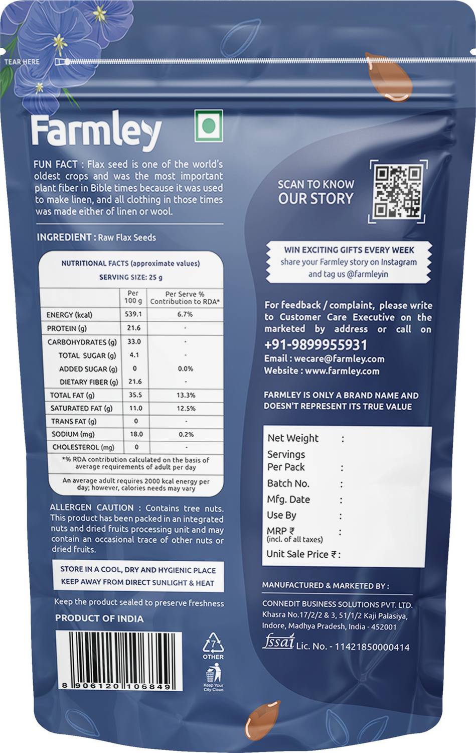 Farmley Premium Chia Seeds 200g - Image 5