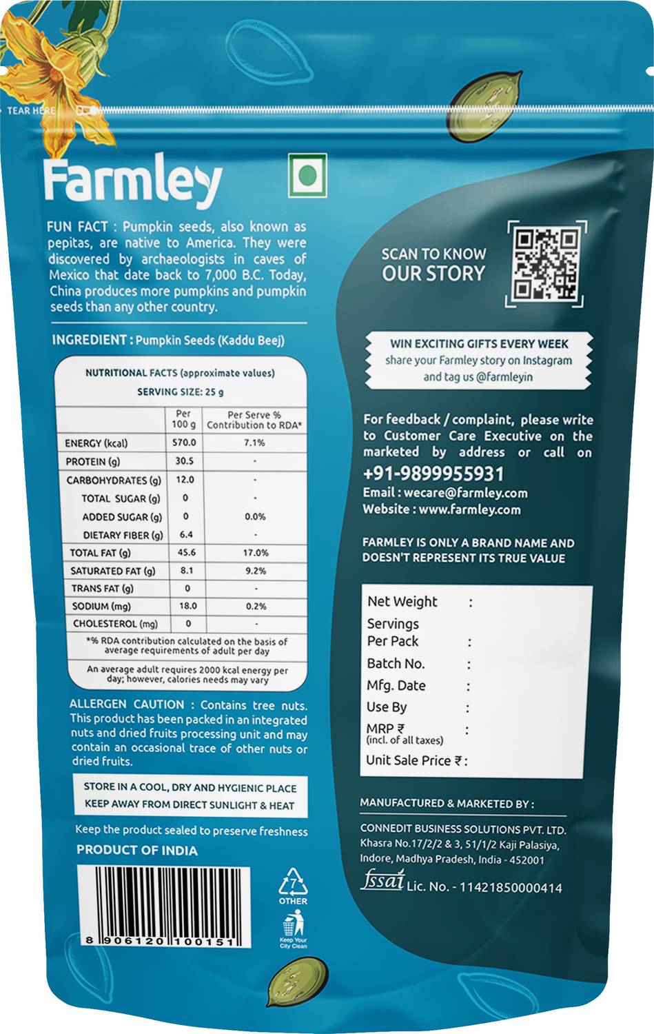 Farmley Premium Chia Seeds 200g - Image 4