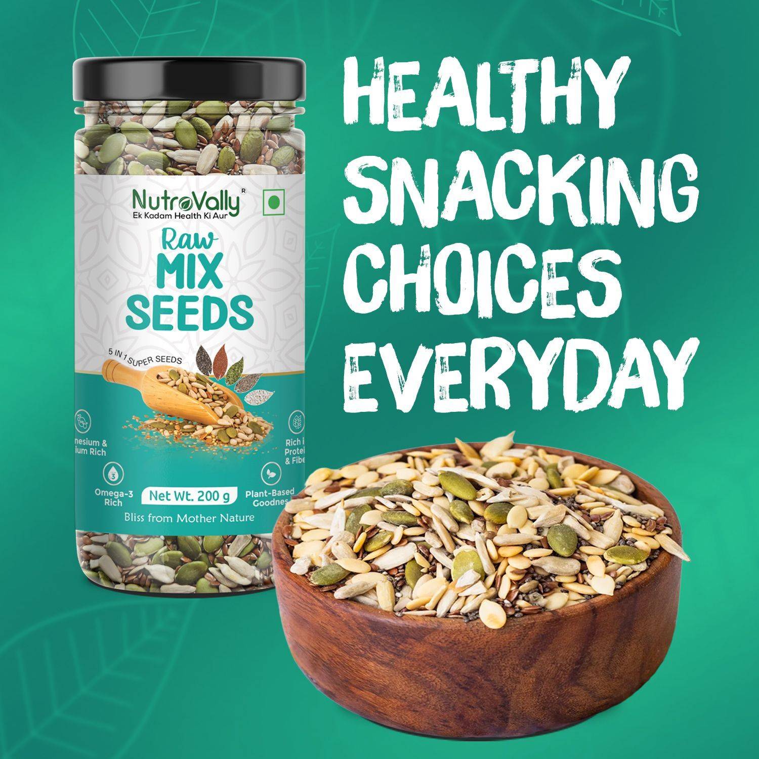 NutroVally 5 in 1 Mix Seeds for Weight Loss - Image 4