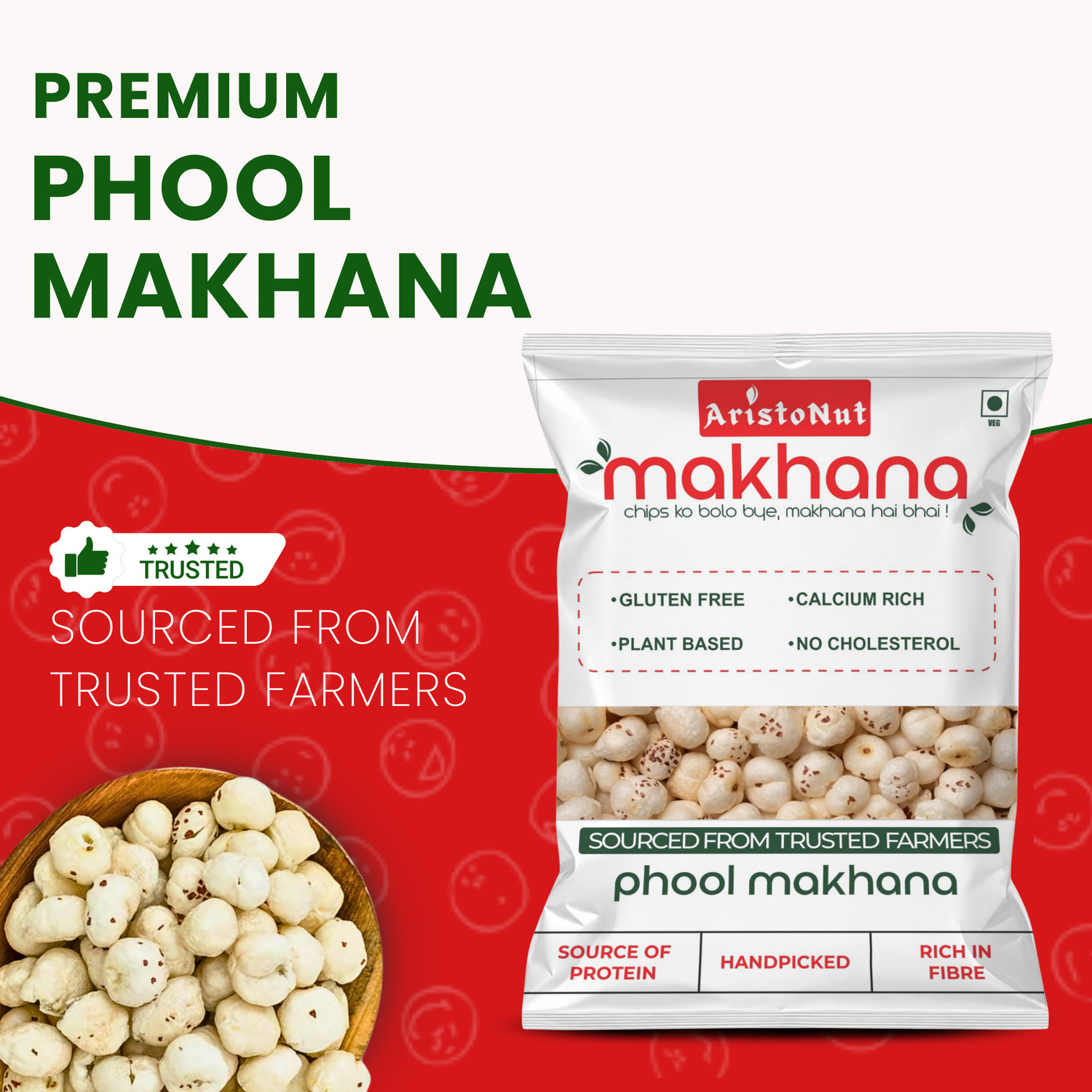 Image of ARISTONUT Plain Makhana