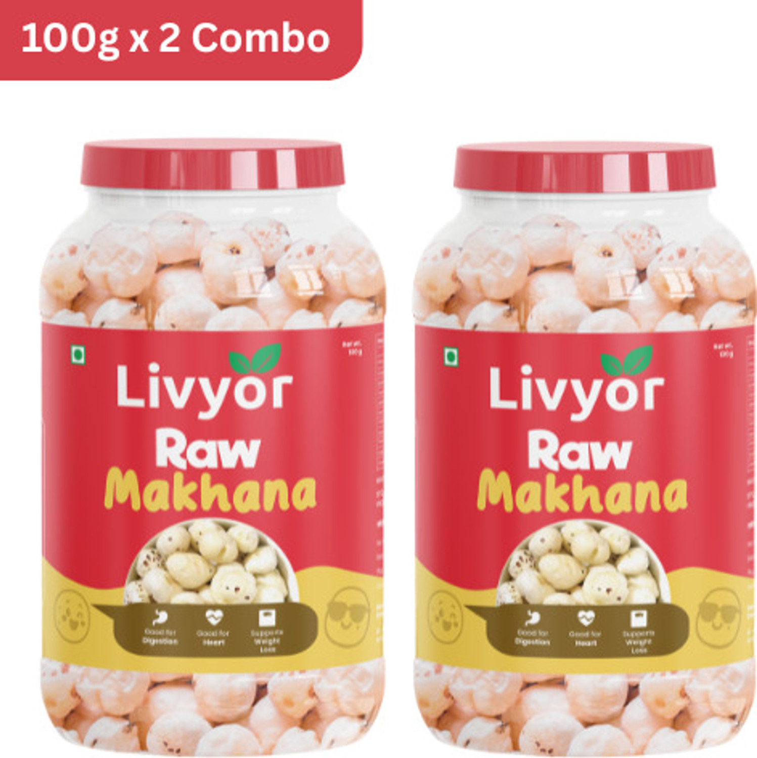 Image of LIVYOR Natural Makhana