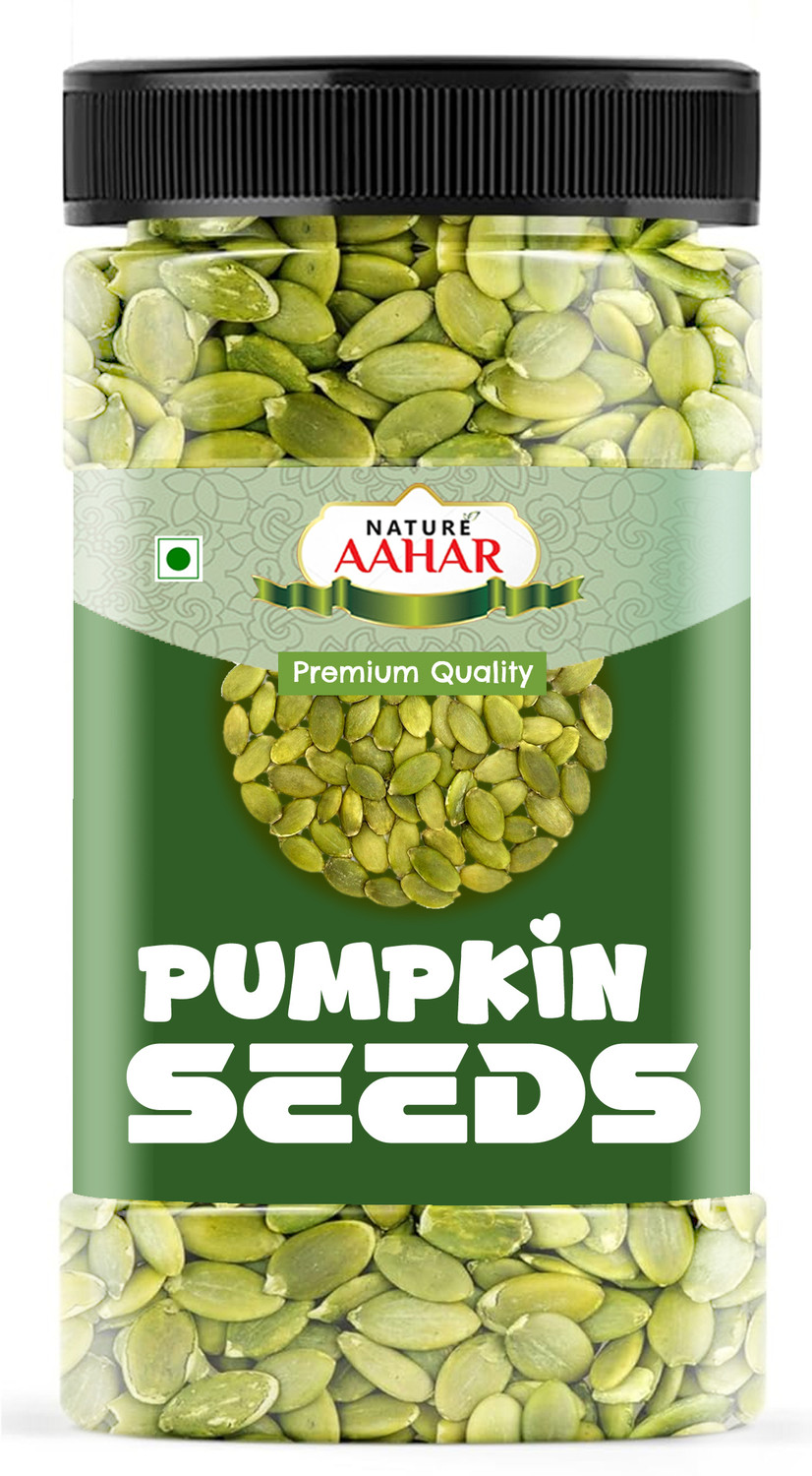 Image of Nature Aahar Raw Pumpkin Seeds for eating, Rich in Protein and Fiber Pumpkin Seeds Pumpkin Seeds