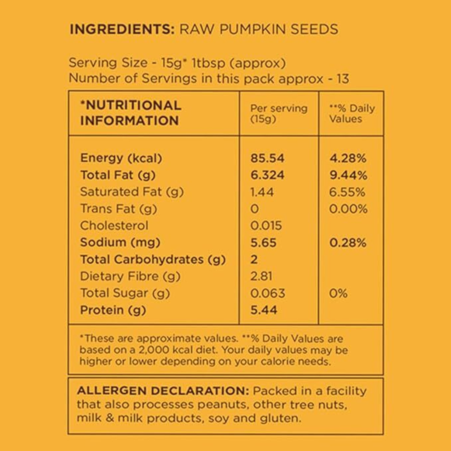 Image of OPEN SECRET Premium Raw Pumpkin Seeds