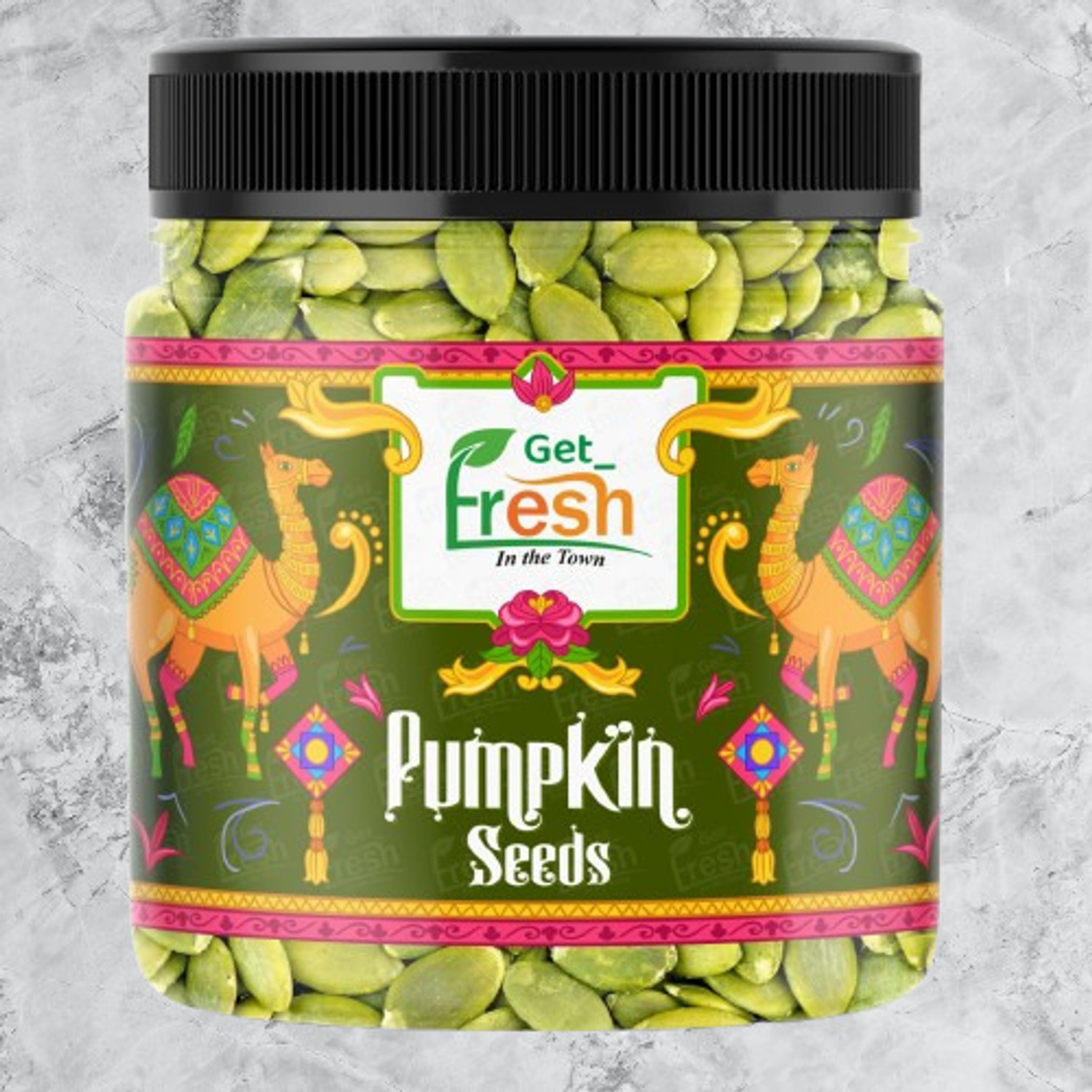Image of Get Fresh Pumpkin Seeds (Pepitas) | Rich in Magnesium, Iron & Antioxidants Pumpkin Seeds