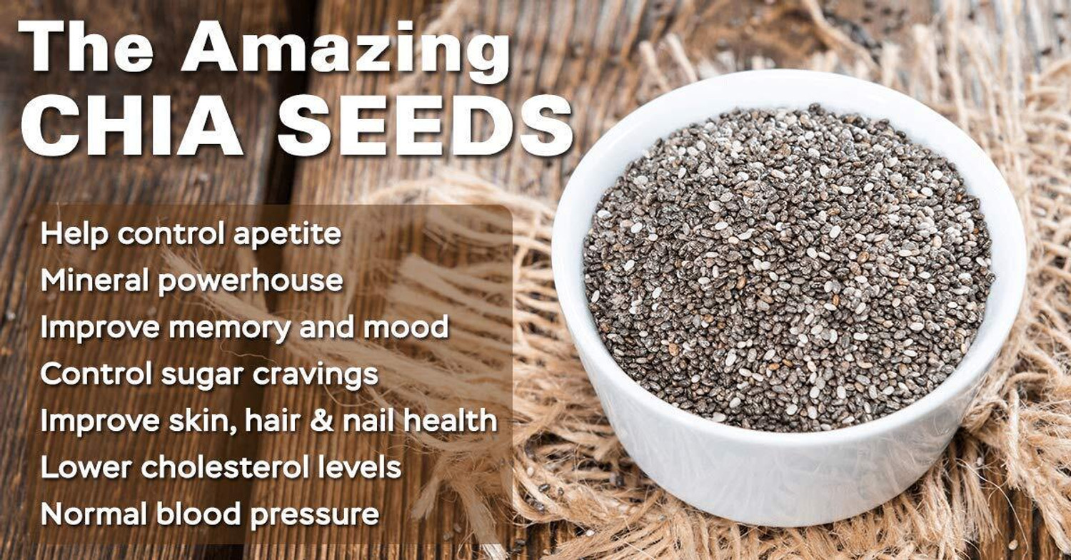 Image of FreshoCartz Raw Chia Seeds for Weight Loss with Omega 3, Calcium and Zinc, Fiber Rich Seeds Chia Seeds