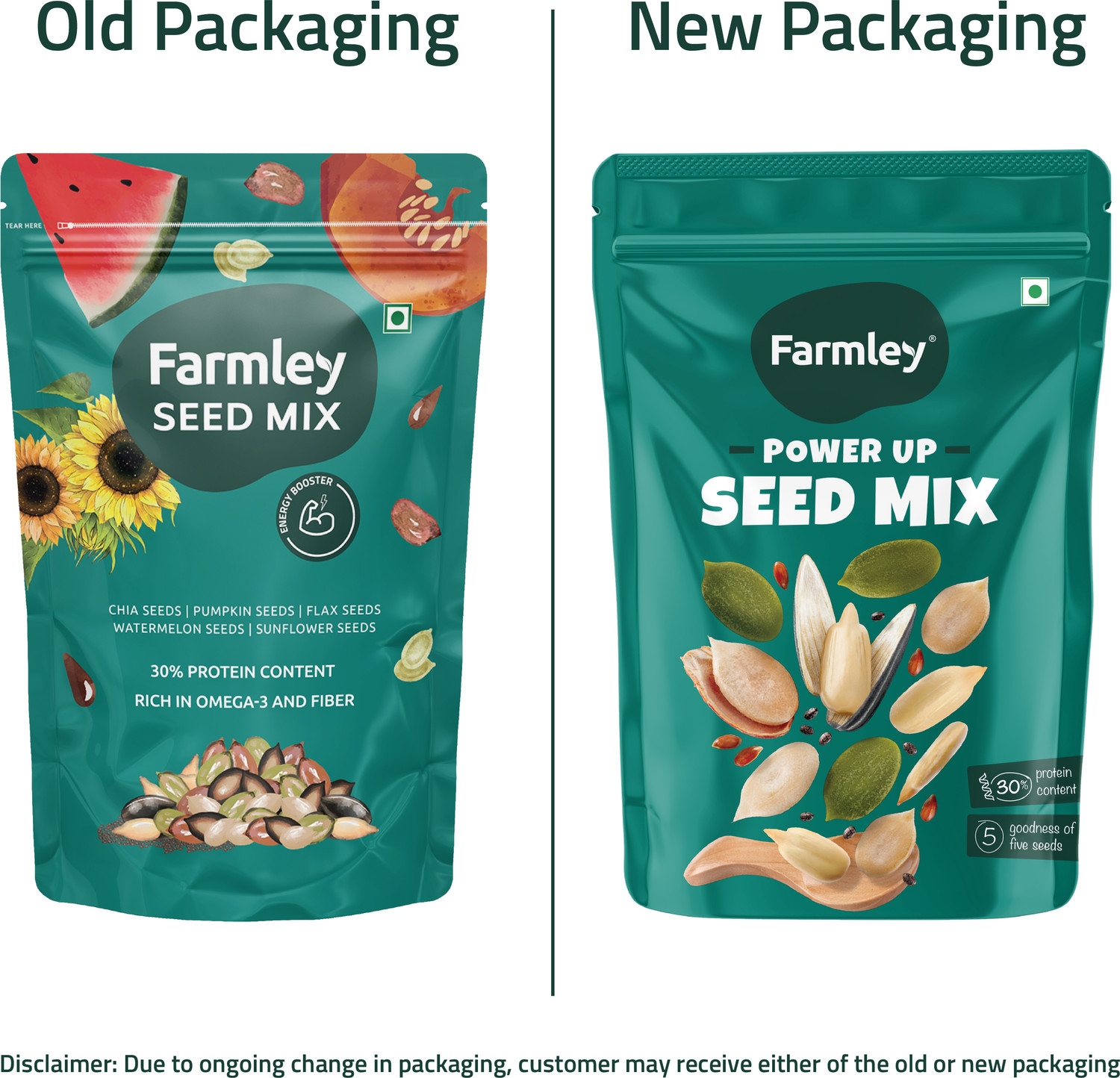Image of Farmley Seed Mix Protein Rich Snacks Assorted Seeds & Nuts