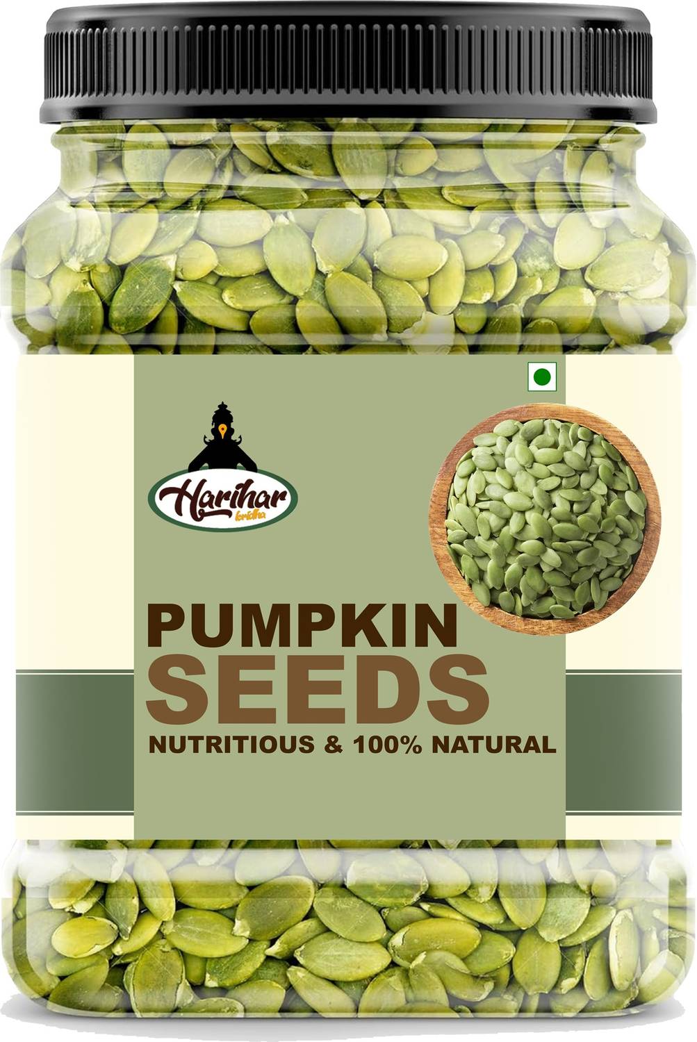 HARIHARKRIDHA Pumpkin Seeds 500g Raw - Image 1