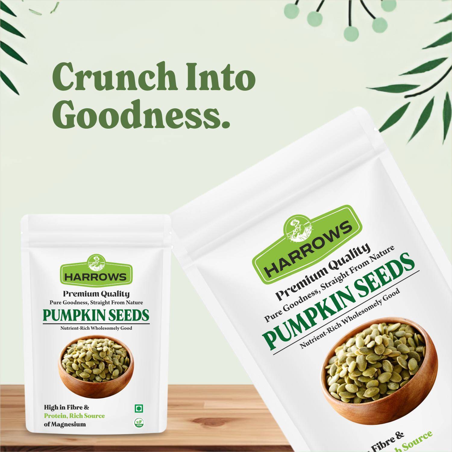 Harrows Raw Pumpkin Seeds, 100g - Image 5