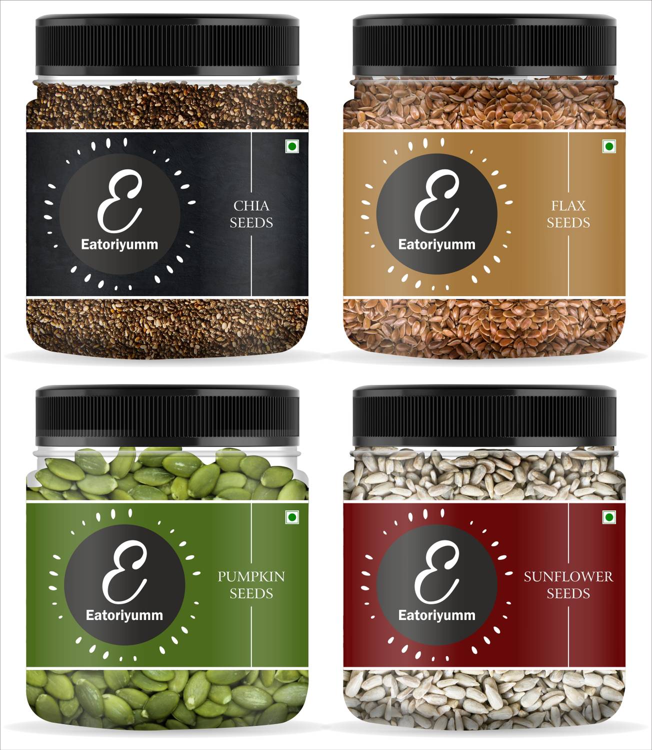 Eatoriyumm Seeds Combo Pack (100g Each)
