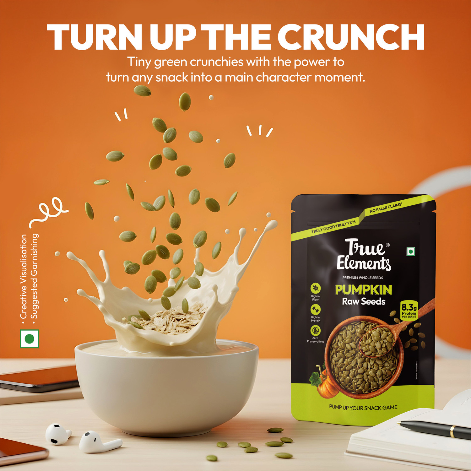 Image of True Elements Raw Pumpkin Seeds