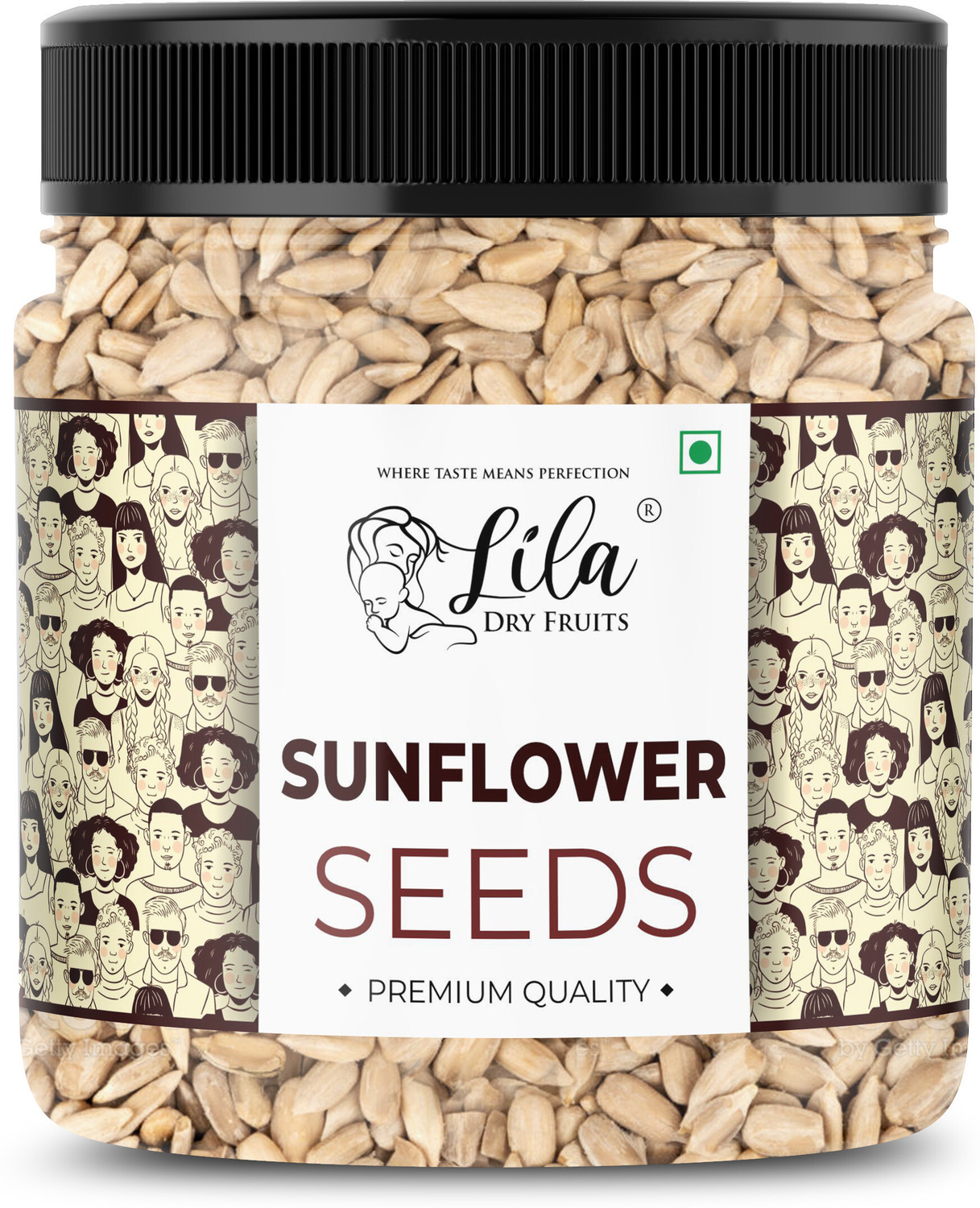 Image of lila dry fruits Sunflower seeds 500 gm Sunflower Seeds