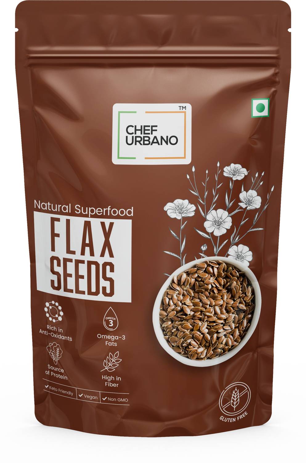 Chef Urbano Brown Flax Seeds Brown Flax Seeds