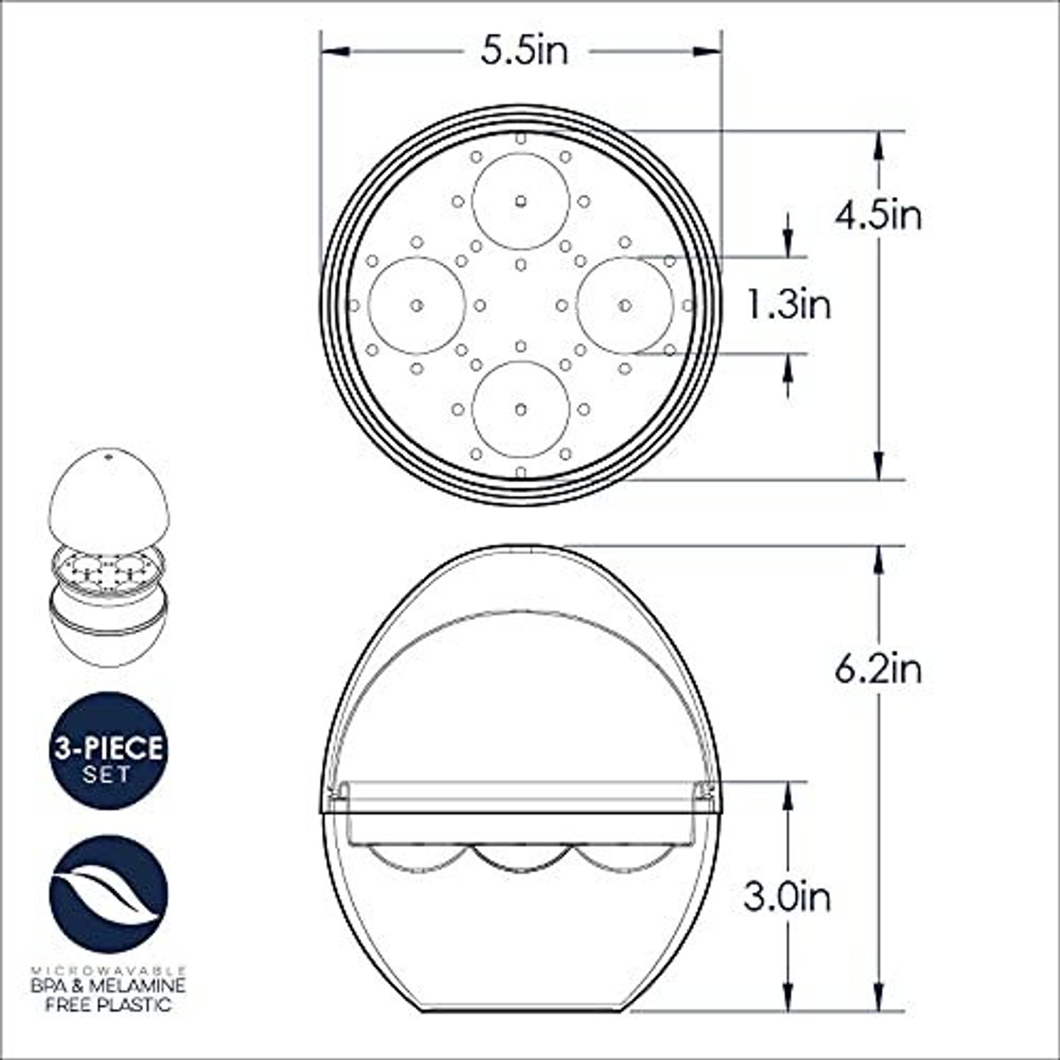 Image of Simois Microwave Egg Boiler Cooker 4 Egg Microwave Egg Boiler BPA Free Cooker Soft Medium Hard Eggs Maker Easy Use Egg Cooker