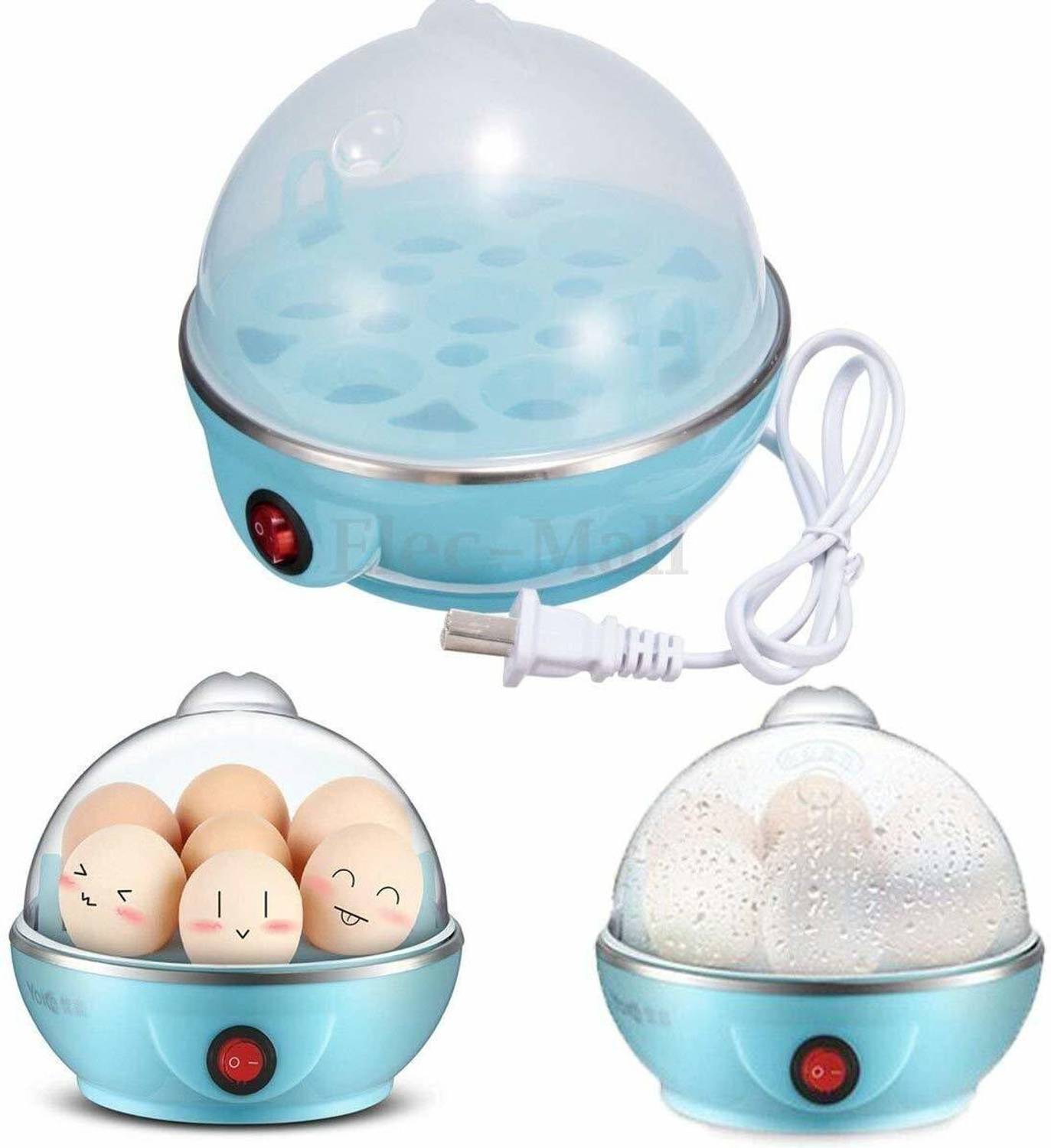 Soflin 7 Egg Electric Boiler Cooker Multicolor - Image 3