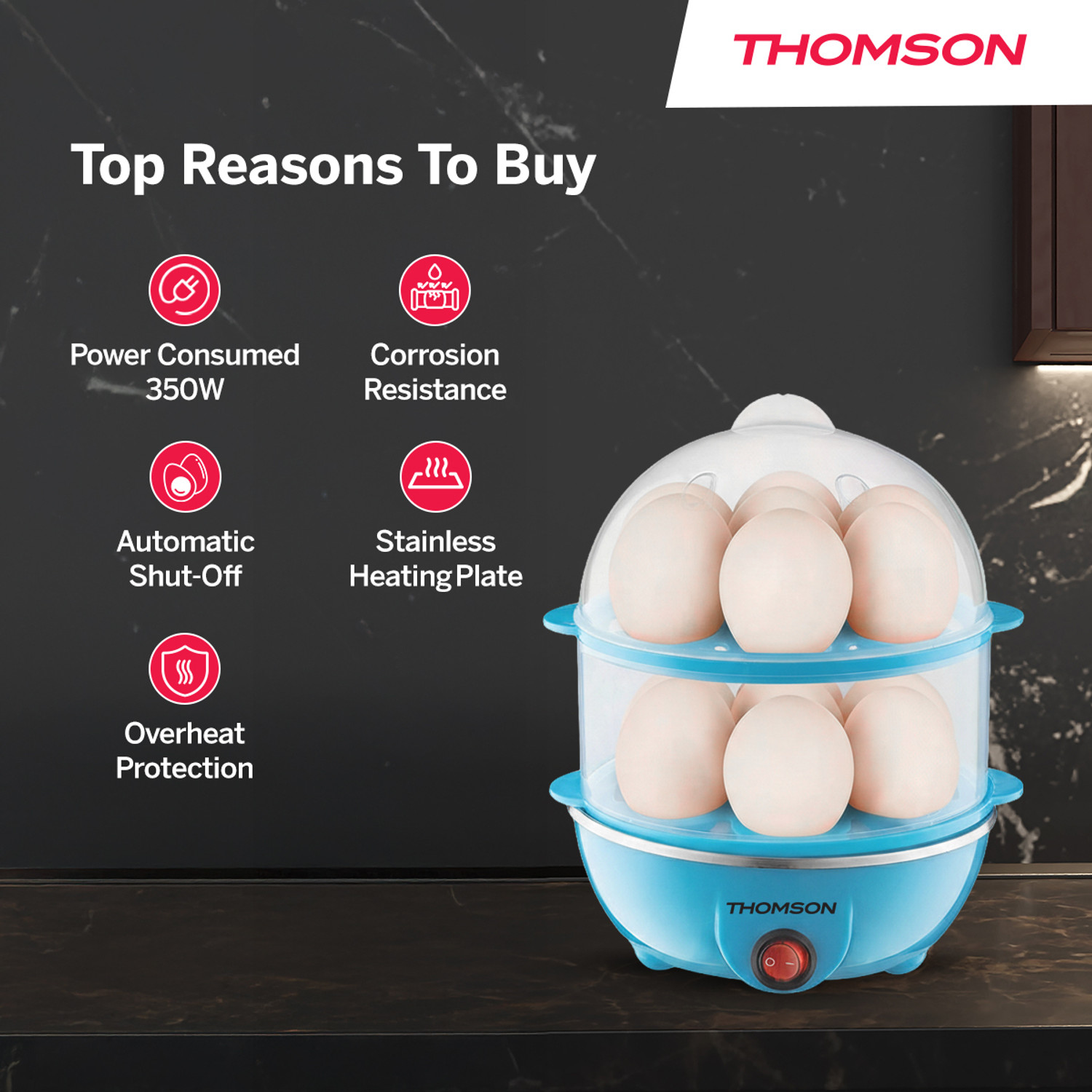 Image of Thomson EggOmatic EggOmatic Egg Cooker
