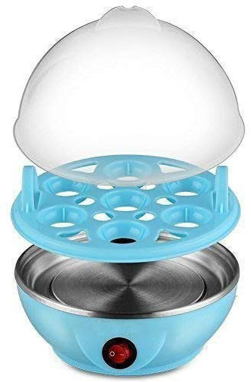 Image of Soflin Electric 7 Egg Boiler Cooker Electric 7 Egg Boiler Cooker Egg Cooker (Multicolor, 7 Eggs) Egg Cooker 01 Egg Cooker
