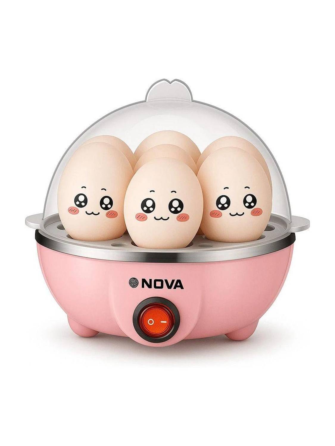 NOVA Pink Electric Egg Boiler NEC1530 Egg Cooker