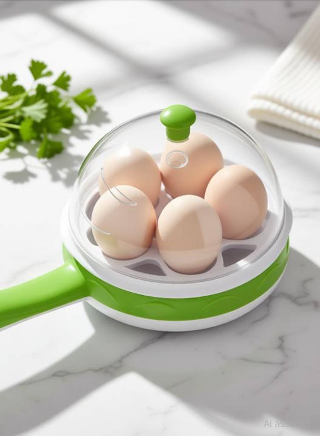 Perolike 2 in 1 Frying Pan With Egg Boiler 14.5 cm 1 L - Image 1