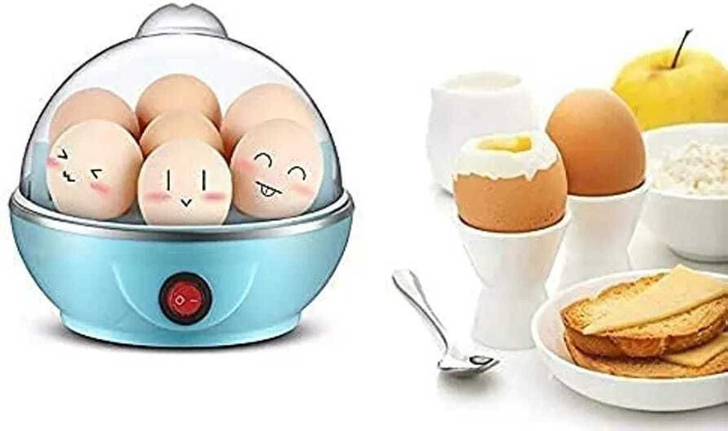 Image of GHE Multi-function Electric Egg Cooker 7 Eggs Capacity Auto-off Fast Egg Steamer ys -203 Egg Cooker