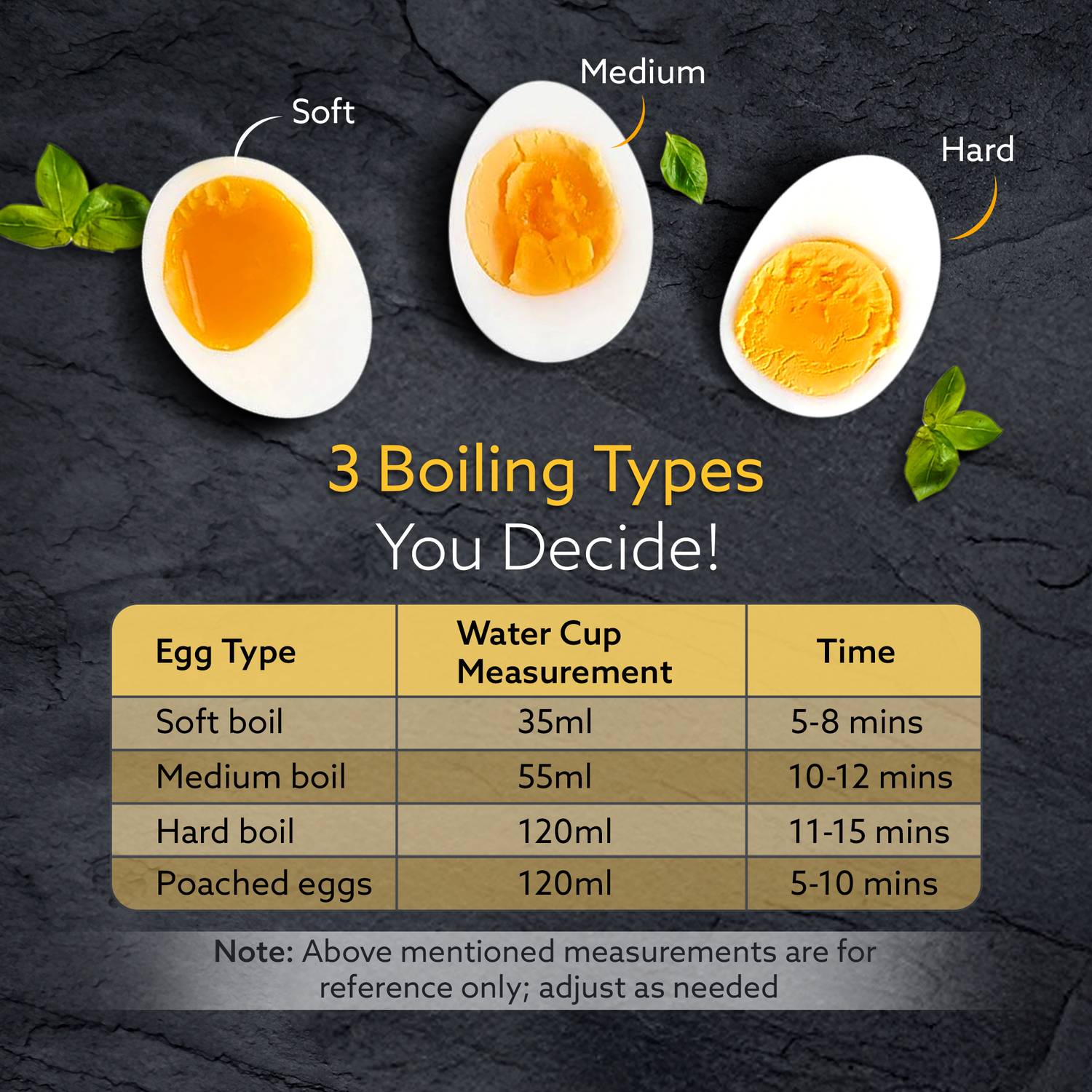AGARO 3 Boiling Modes 500W Egg Boiler & Poacher, 8 Eggs - Image 3