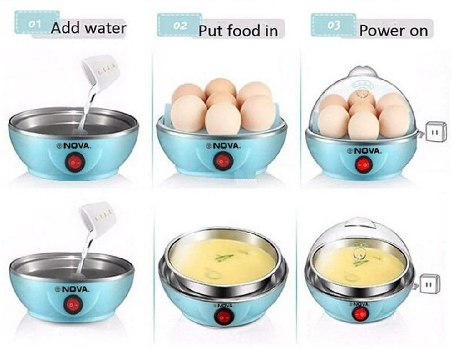Image of Tanishq EGG COOKER EGGBOILER Egg Cooker
