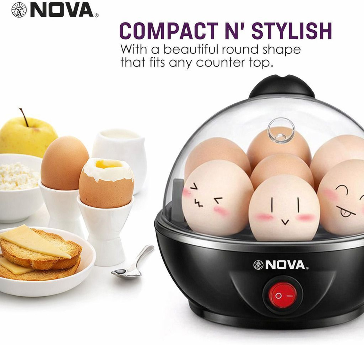 Image of NOVA Egg Boiler NEC 1530 /04 Egg Cooker