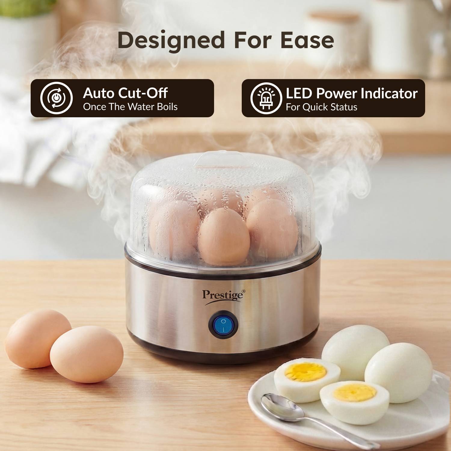 Prestige Egg Boiler PEB-01 Silver - Image 4