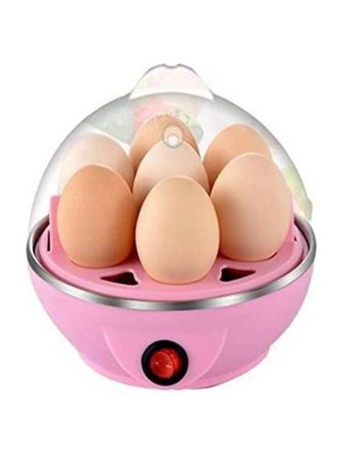 beautyfly YS-203 7 Egg Cooker, Egg Boiler, Egg Steamer, Egg Boiler Electric Automatic Off for Steaming, Cooking, Boiling and Frying Home Machine Egg Boiler with Egg Tray Egg Boiler 7 Eggs Plastic Egg Boiler (Multicolored 7 Egg) Egg Cooker (Pink, 7 Eggs) Egg Cooker (Pink, 7 Eggs) Egg Cooker