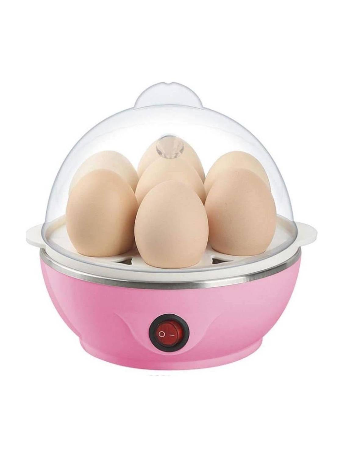 Autorepute genuine Quality Egg Boiler Electric Automatic Off Egg Steamer Cooker Poacher Pink_egg_boiler Egg Cooker