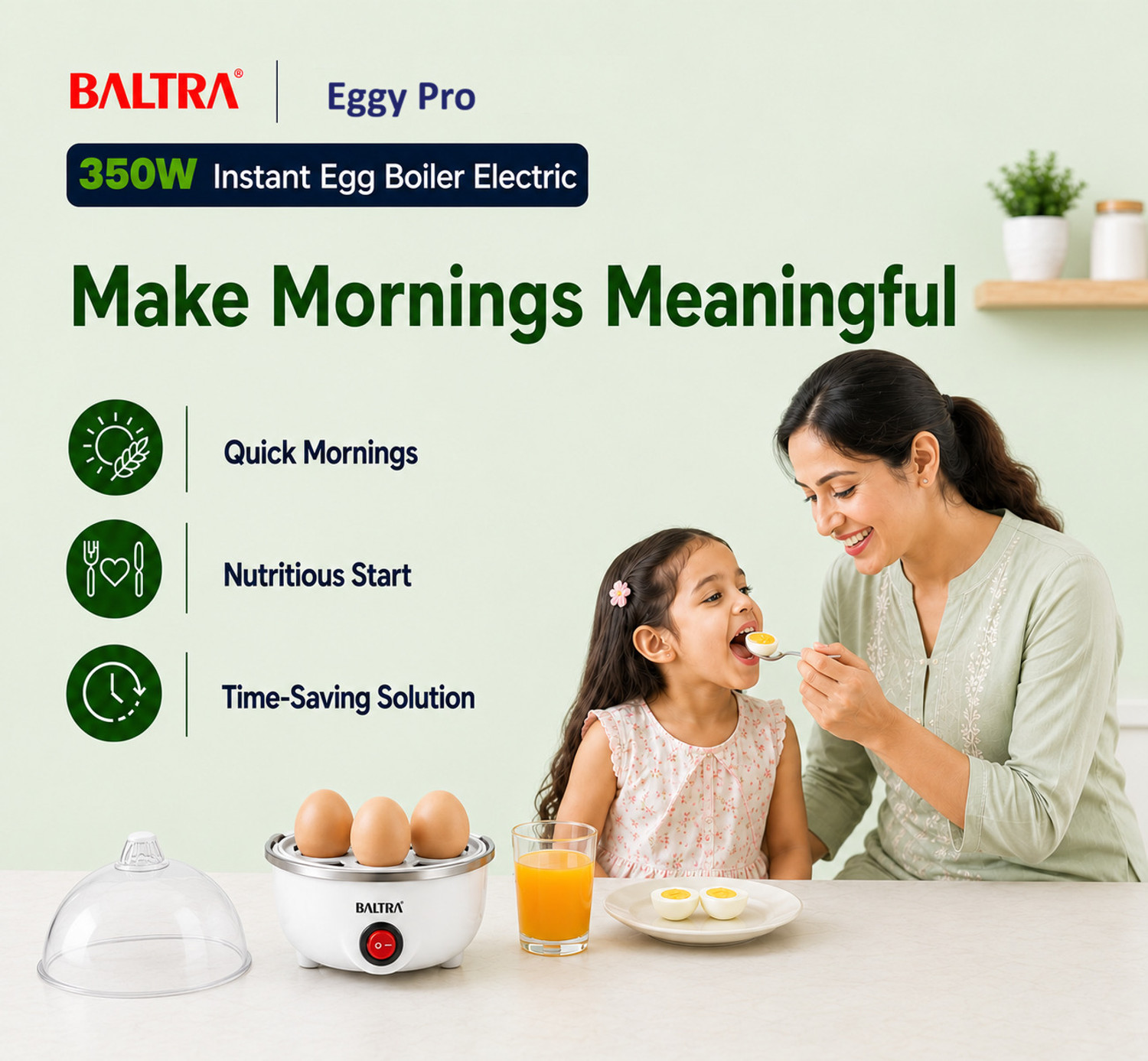 Image of Baltra BEG-102 Eggy Pro Egg Cooker