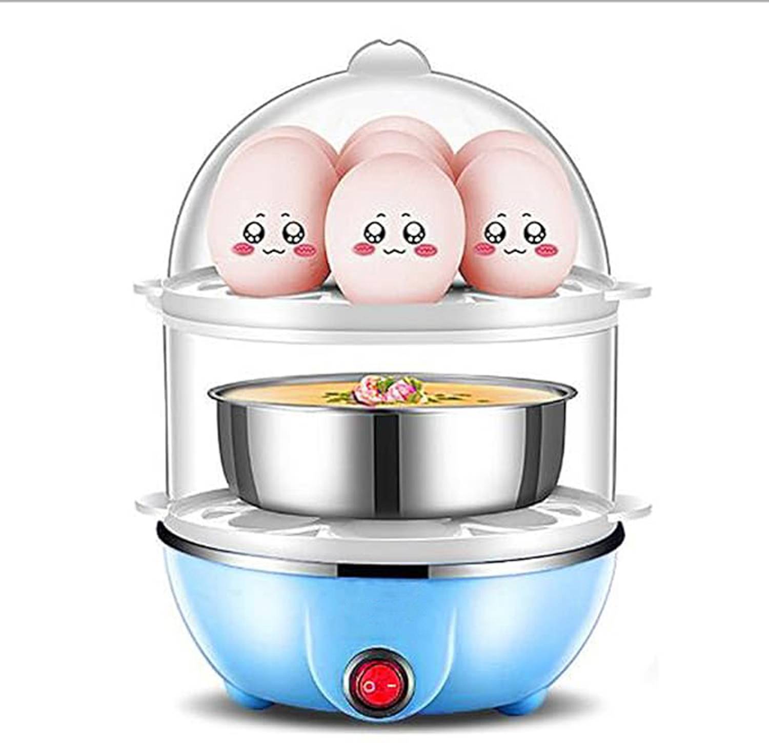 Arckord egg boilar & cookar daubal -2 leyar Egg Cooker