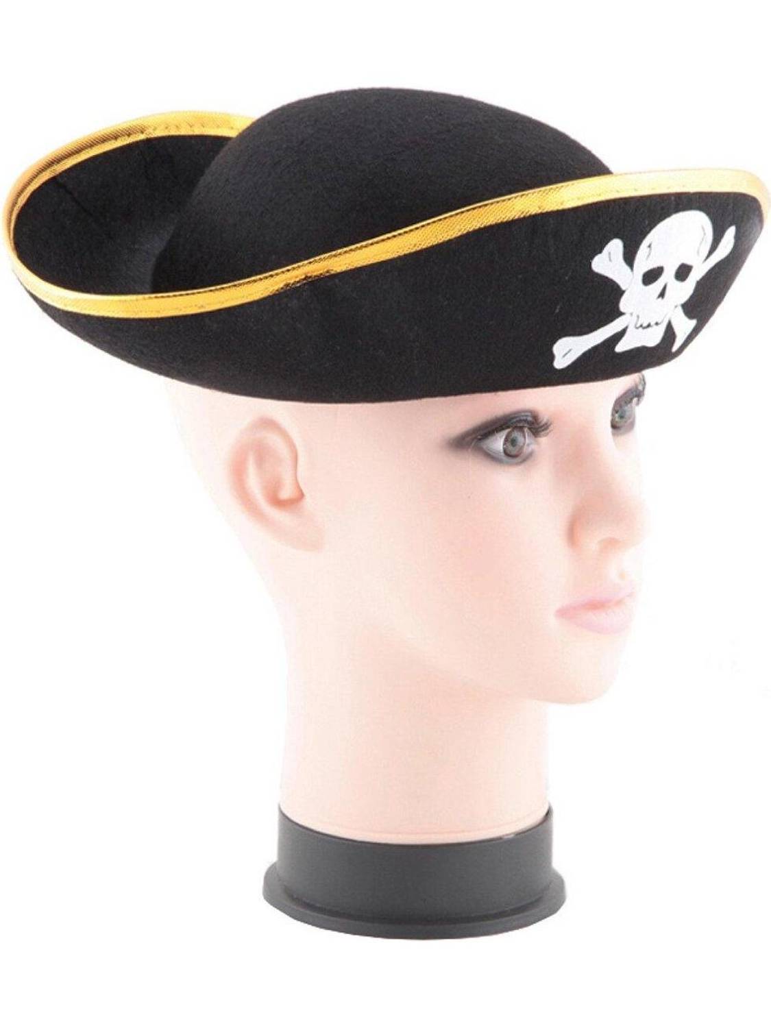 Brown Leaf Pirate Cap Hat Halloween Costume Scary Horror Theme Party Props Elders Halloween Costume