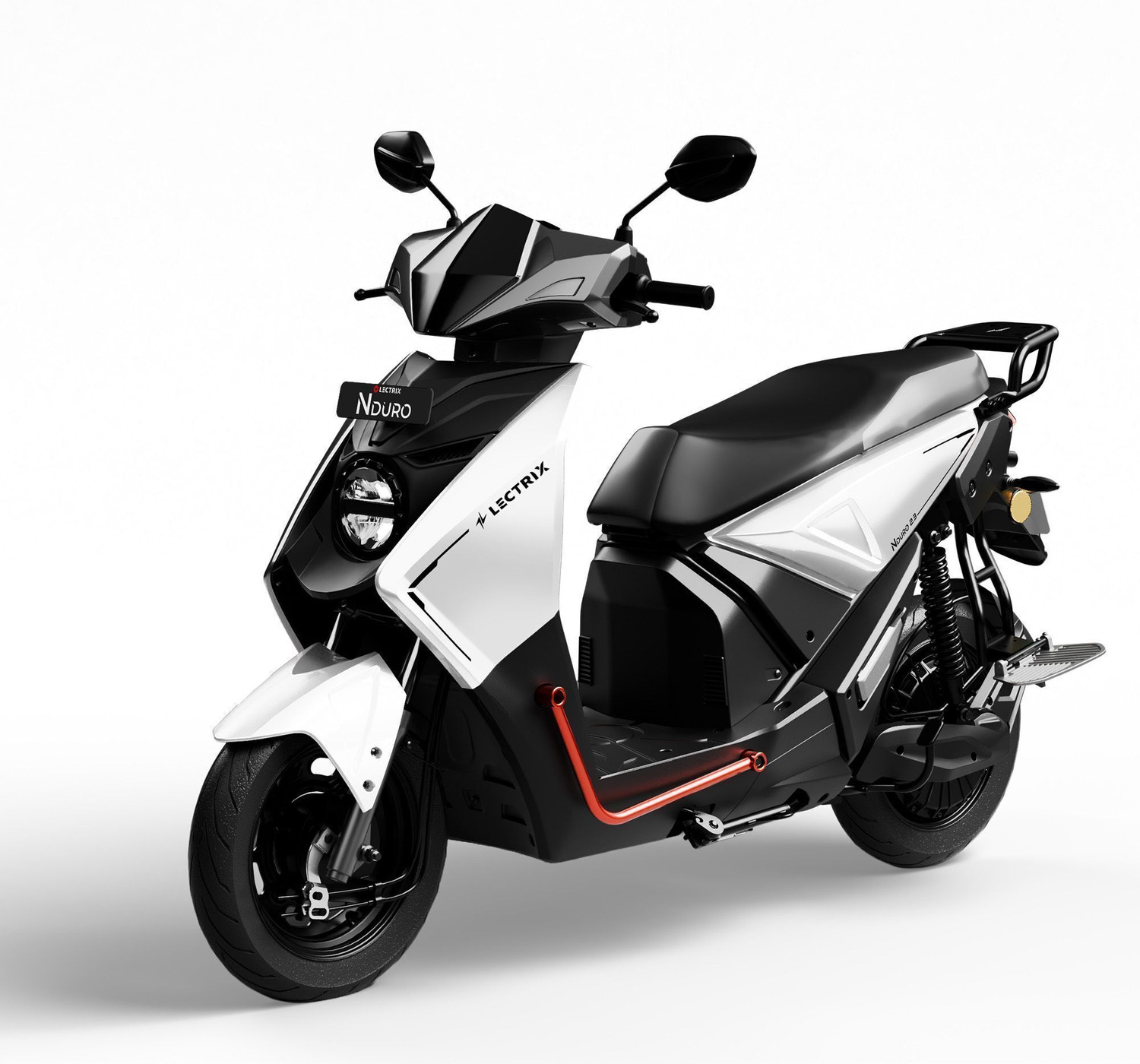 Image of Lectrix Nduro BaaS Booking for Ex-Showroom Price (With Charger, Nova white)