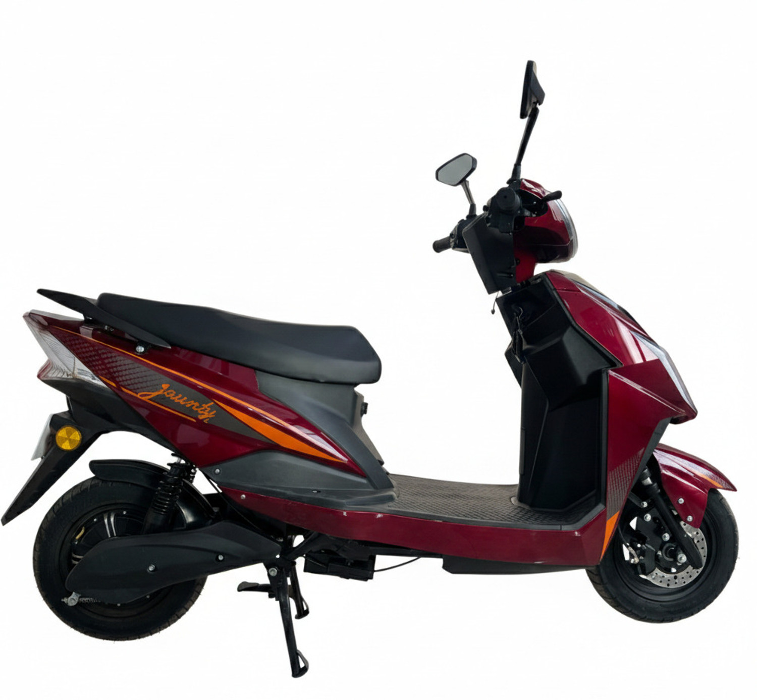 Image of Amo Electric Bikes AMO Double Light Jaunty L LA Booking for Ex-Showroom Price (with Portable Charger, Red)