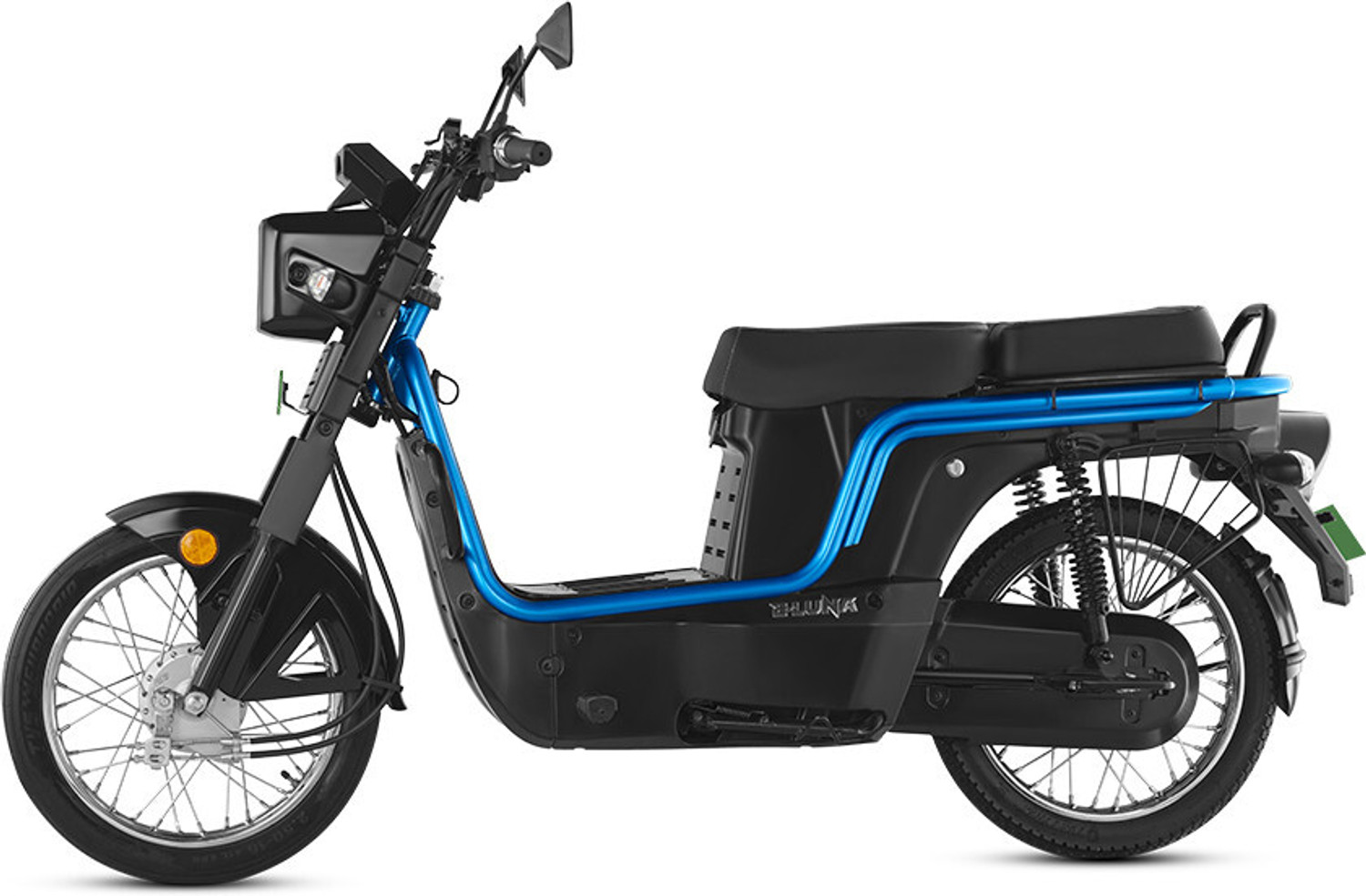 Image of Kinetic Green E Luna X3 Booking for Ex-Showroom Price (with Portable Charger, Ocean Blue)