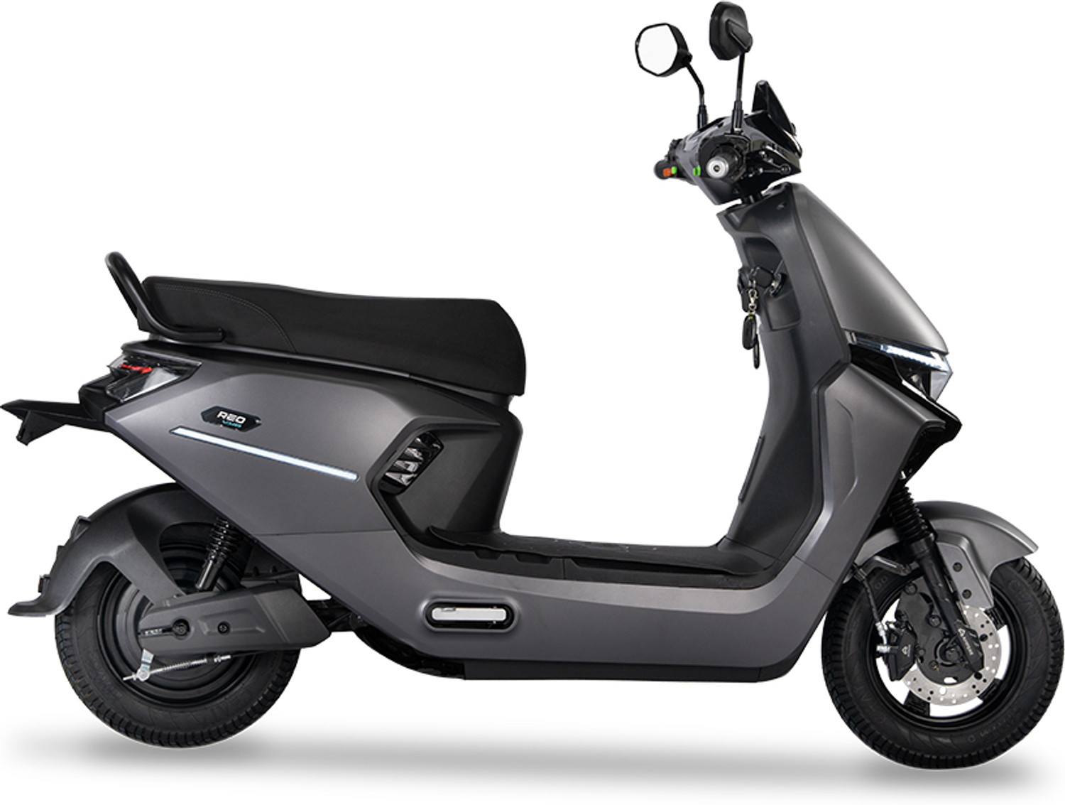 Image of Ampere Reo VYB Booking for Ex-Showroom Price (With Charger, Dark Grey)