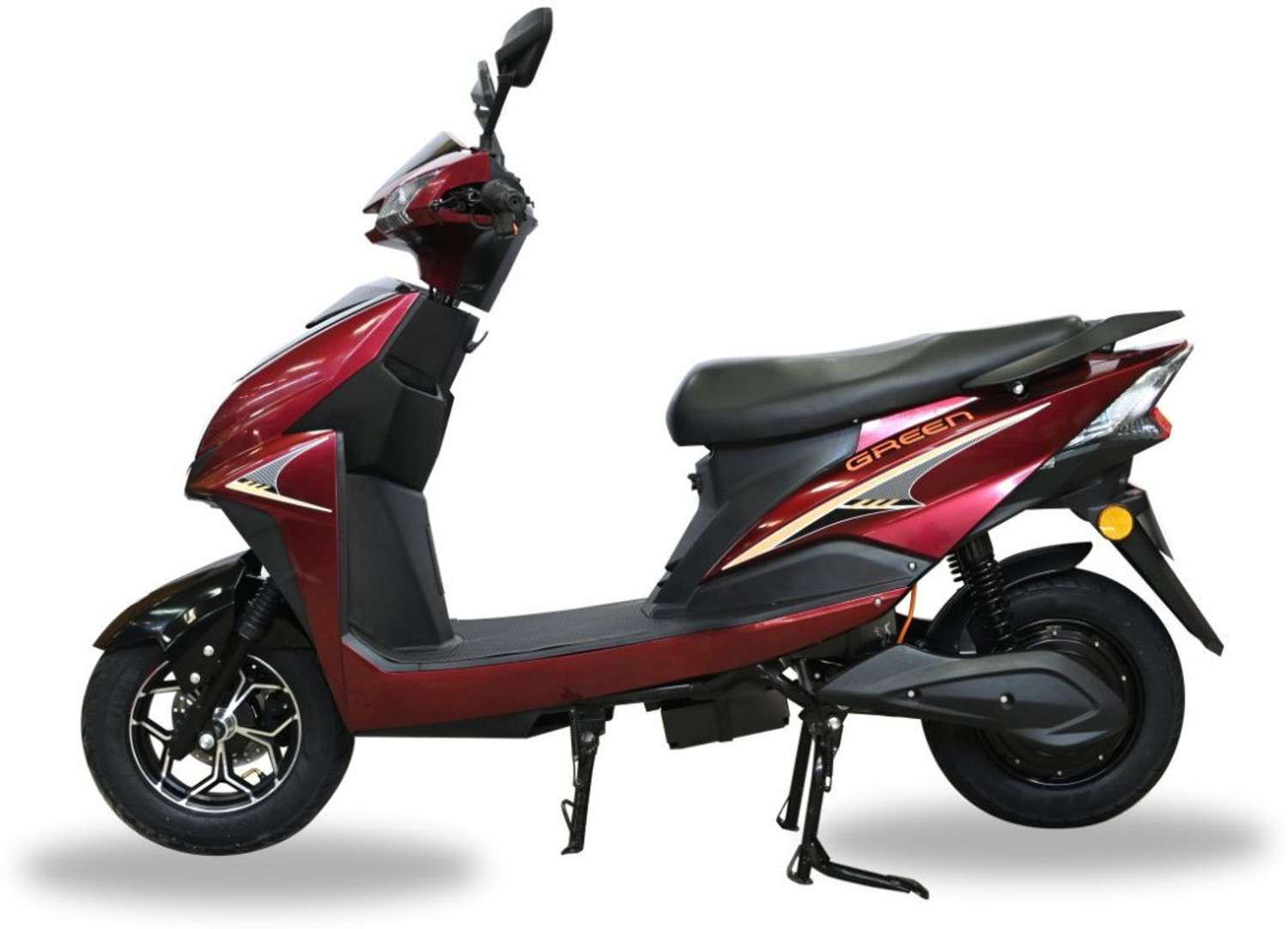 Image of Green Invicta Red 80KM Booking for Ex-Showroom Price (with Portable Charger, Red)