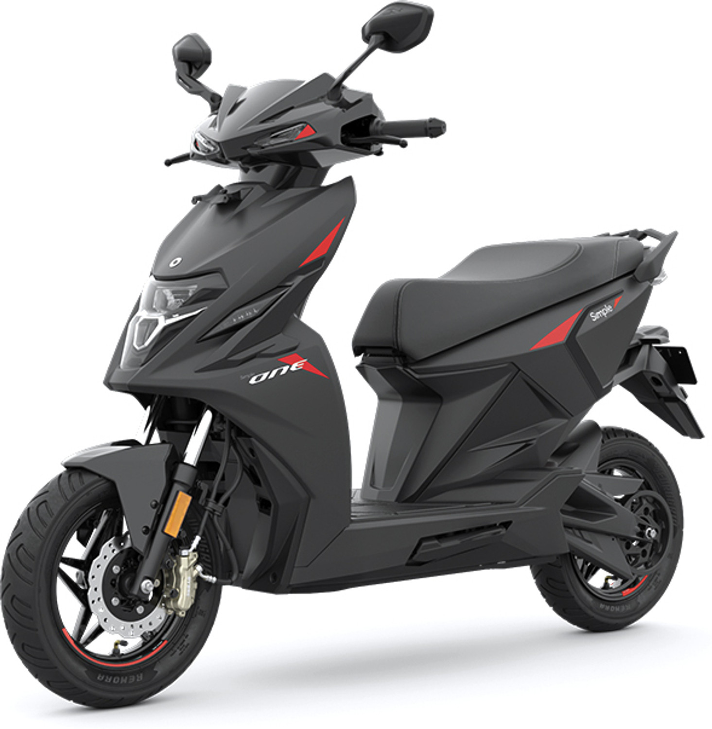 Image of Simple One 5 kW Booking for Ex-Showroom Price (with Portable Charger, Brazen Black)
