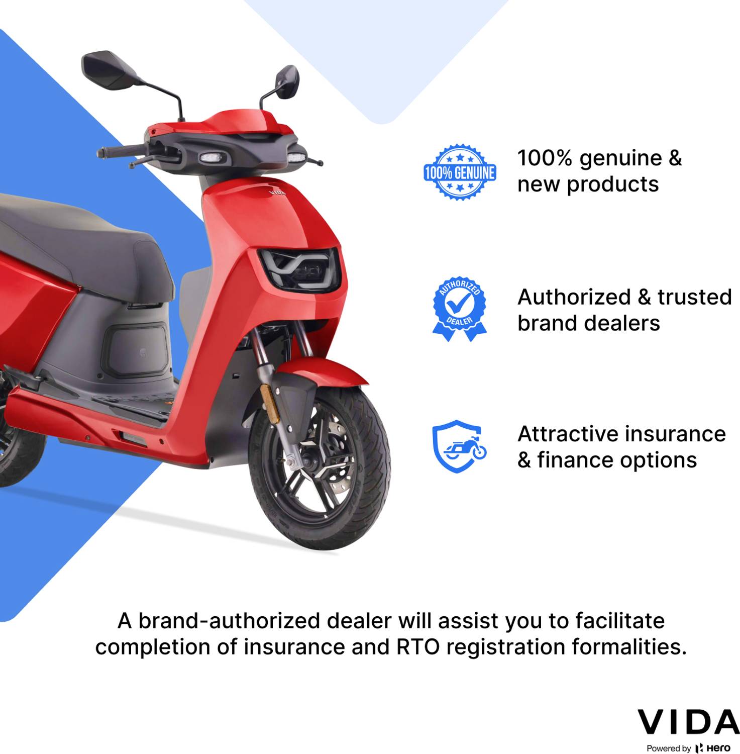 VIDA VX2 Plus Electric Scooter, Matt Gun Metal Grey - Image 2