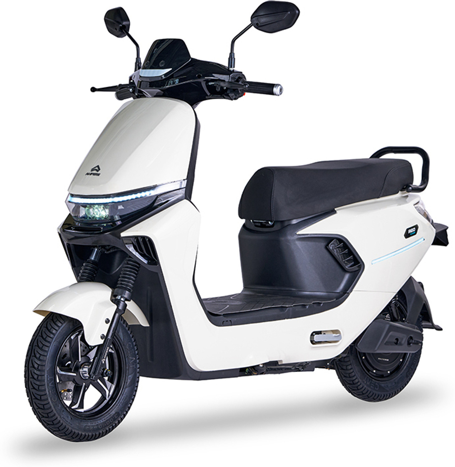Image of Ampere Reo VYB Electric Scooter by Greaves Booking for Ex-Showroom Price (With Charger, Warm White)