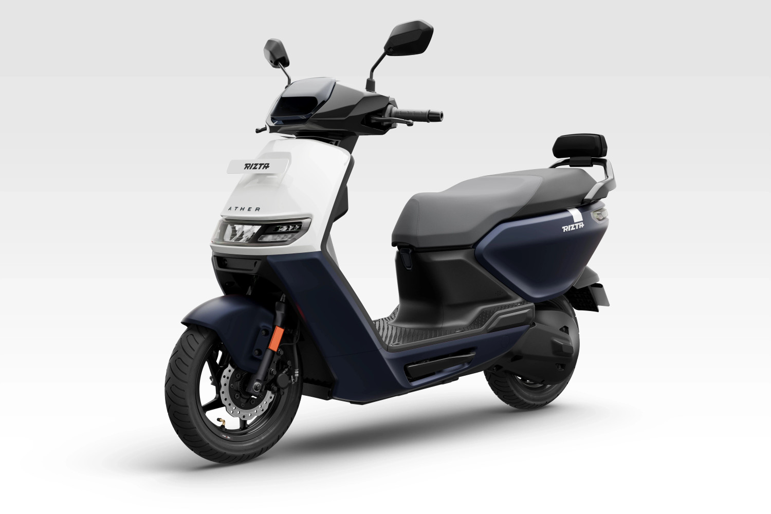 Image of Ather Rizta Z 159 KM IDC range with Stack Pro Booking for Ex-Showroom Price (with Duo Charger, Pangong Blue Duo)