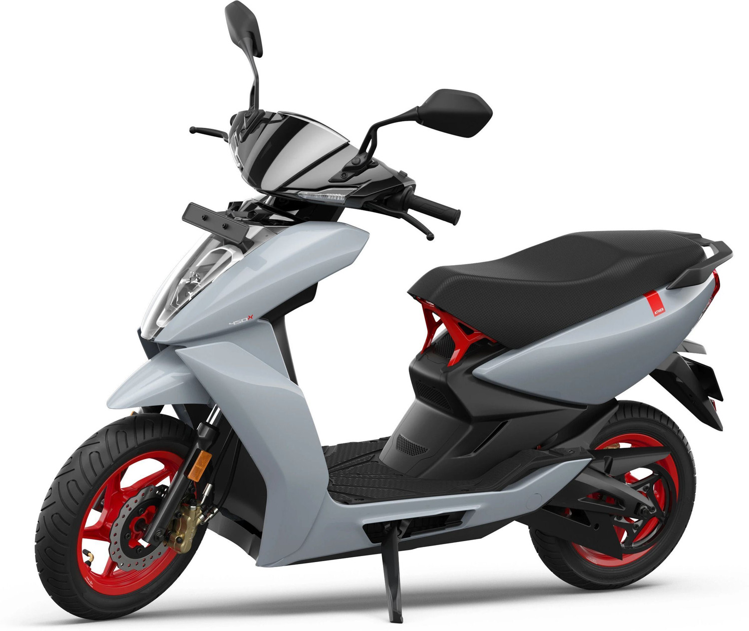 Image of Ather 450X Booking for Ex-Showroom Price (With Charger, Lunar Grey)