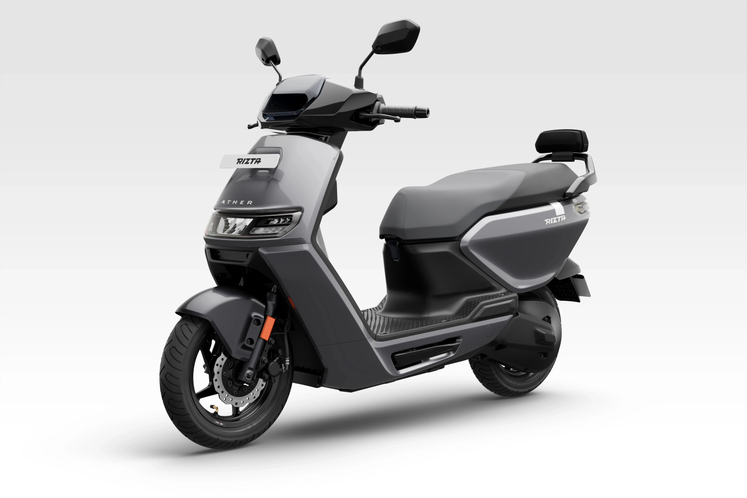 Image of Ather Rizta Z 2.7 kWh with Pro Pack Deccan Grey Mono Booking for Ex-Showroom Price (with Portable Charger, Deccan Grey Mono)