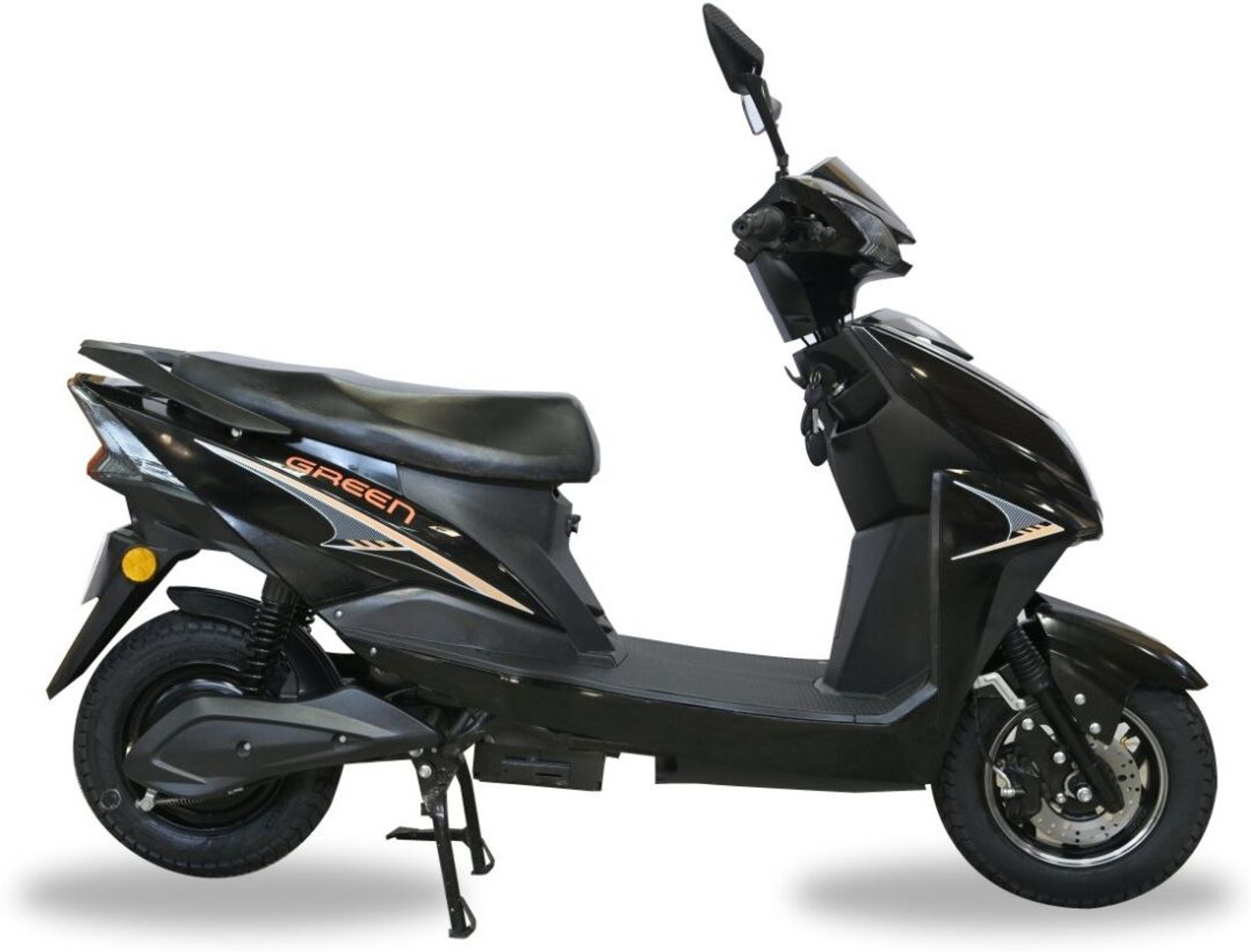 Image of Green Invicta Black 80KM Booking for Ex-Showroom Price (with Portable Charger, Black)
